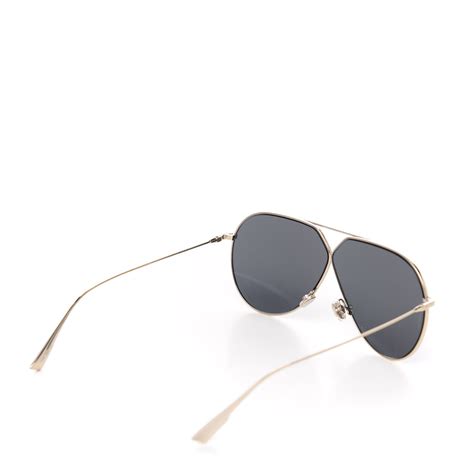 CHRISTIAN DIOR Metal Stellaire 3 Sunglasses Gold.